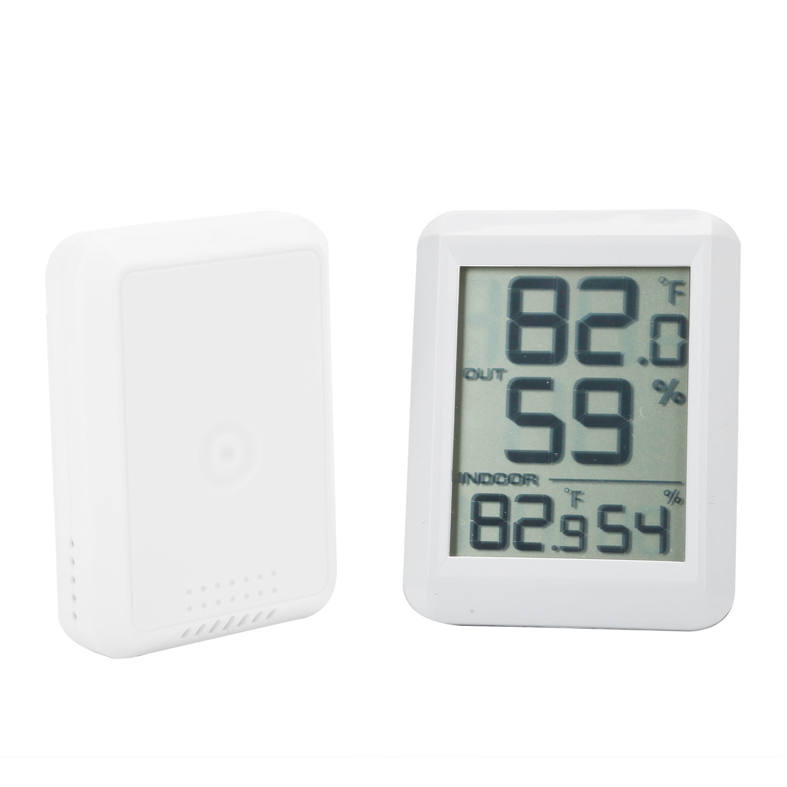 Details about   ABS Wireless LCD Digital Thermometer Hygrometer Mini Temperature Humidity 5 