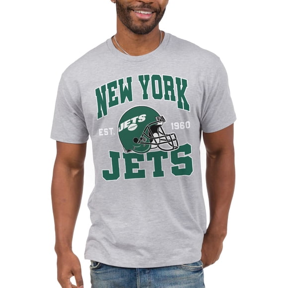 Camiseta Junk Food Clothing x Casco del equipo de los New York Jets de la NFL