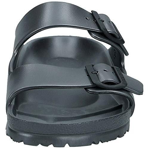 Birkenstock Essentials Unisex Arizona EVA Sandal 46-M Metallic Anthracite