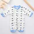 thumbnail image 6 of Caqnni Preemie Baby Boy Girl Baby Boy s 5-Piece Cotton Bodysuits Pants Set Unisex Gift Sets Fits to 0-3 Month Gifts Set Take Me Home Set Layette Set, 6 of 9
