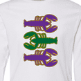 thumbnail image 4 of Inktastic Mardi Gras Celebration Funny Crawfish Long Sleeve Youth T-Shirt, 4 of 5