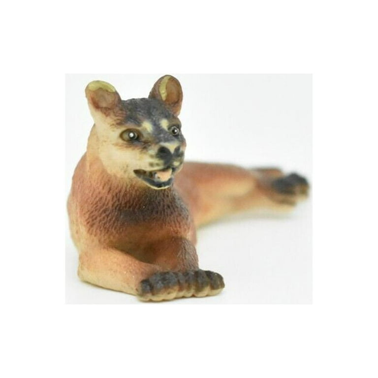 Cougar Mt. Lion Puma Toy Realistic Museum Quality Plastic Replica Hand Painted Model 4