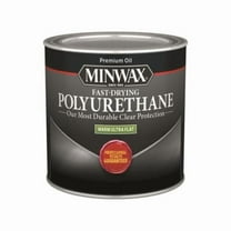 0.5 Pint Ultra Flat Polyurethane, Clear