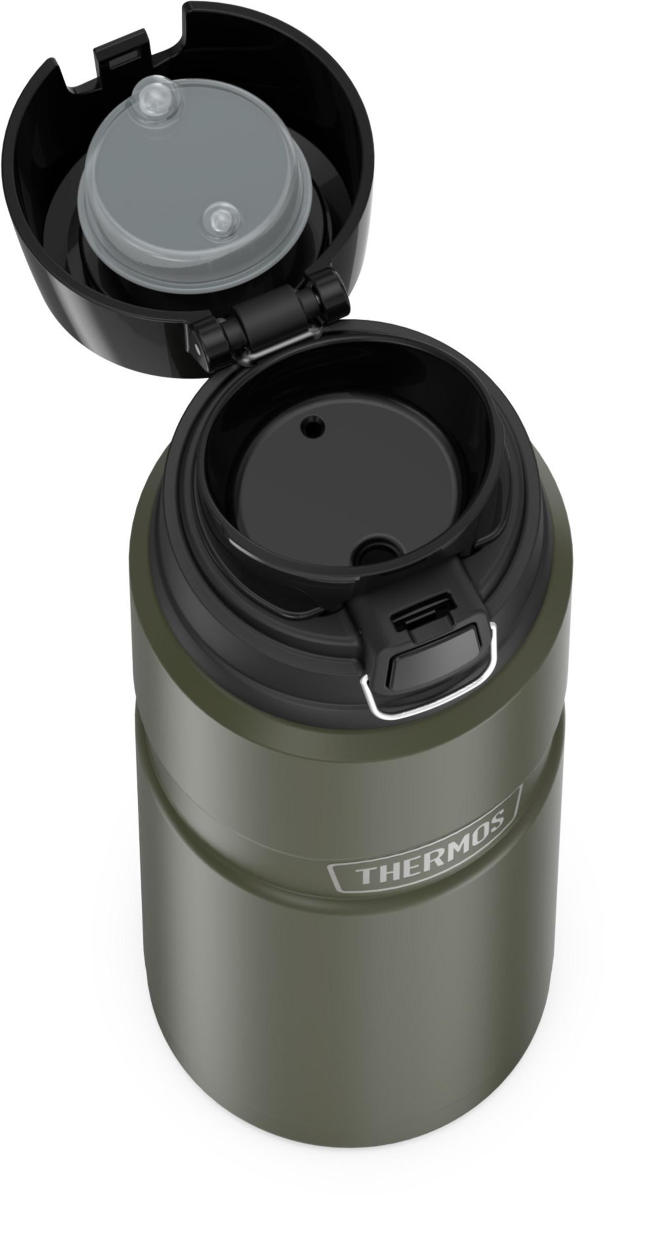 THERMOS Stainless King Vacuum-Insulated Beverage Bottle, 40 Ounce, Mat –  Mochalino