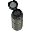 thumbnail image 3 of Thermos Stainless King Vacuum Insulated Stainless Steel Drink Bottle, 24oz, Matte Army Green, 3 of 6