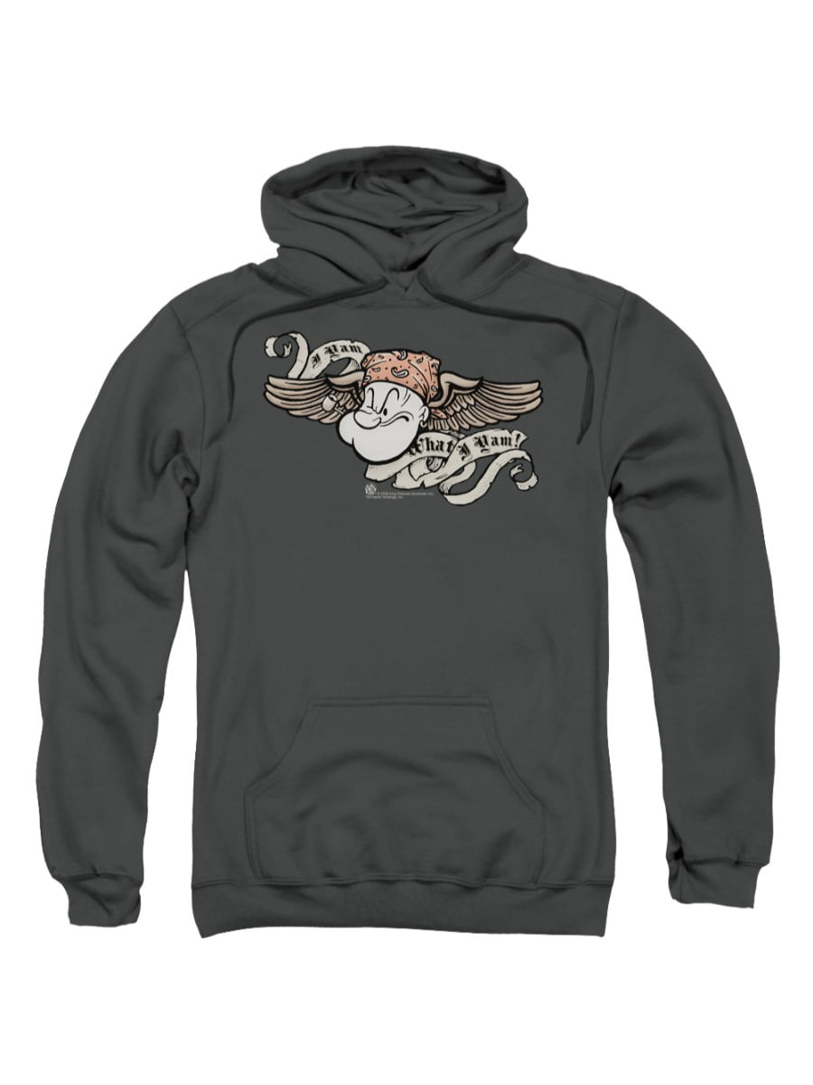 Download 2bhip Popeye The Sailor Man Animated Cartoon Character I Am Adult Pull Over Hoodie Walmart Com Walmart Com