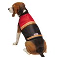 thumbnail image 1 of Reflective Dog Safety Vest Red Black Visbile Rugged Outdoor Protection Pick Size (Small/Medium), 1 of 1