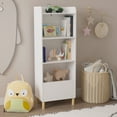 thumbnail image 2 of 2-in-1 Bookshelf For Toddlers Kids Bookshelves Rack With Toy Storage Organizer Book Unit Storage For Infants Baby Young Children, 2 of 8