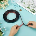 thumbnail image 3 of 16.4Ft x 0.7in Flexible Molding Trim Peel and Stick Black Self Adhesive Waterproof Wall Mirror Corner Round Edge Tile Trim Ceiling Countertop, 3 of 9