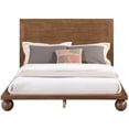 thumbnail image 4 of Meridian Furniture Kent Walnut King Bed, 4 of 10