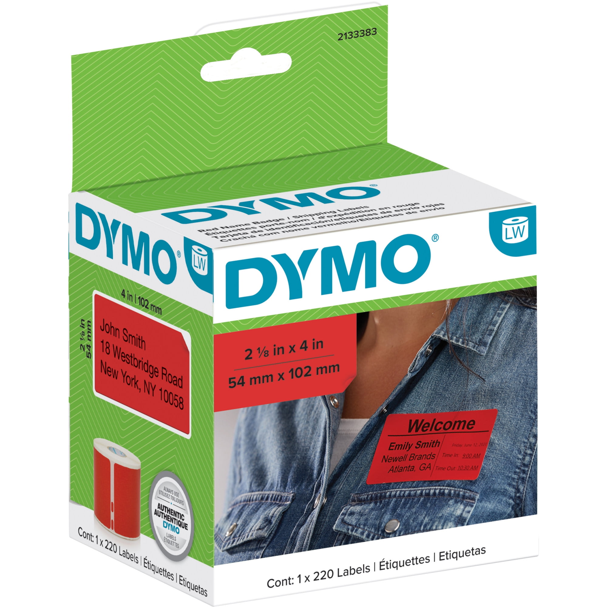 Dymo® Label Writer Multi-Purpose Labels, 2-1/8
