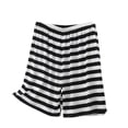 thumbnail image 2 of BUIGTTKLOP Plus Size Pajamas Shorts for Women High Waisted Sleep Bottoms Striped Wide Leg Lounge Shorts, 2 of 6