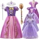 thumbnail image 2 of Disney vestido de princesa Rapunzel para niña, disfraz de Sofía para cumpleaños, Halloween, carnaval, fiesta, 2 of 4