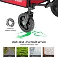 thumbnail image 5 of VIVOSUN Heavy Duty Folding Collapsible Wagon Utility Outdoor Camping Cart (Red), 5 of 5
