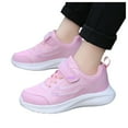 thumbnail image 3 of NIEWTR Kids Sparkle Sequins High Top Casual Adjustable Strap Canvas Shoes Girls and Boys Glitter Sneakers Breathable Walking Shoes (Pink,1.5), 3 of 9