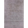 thumbnail image 1 of Ahgly Company Machine Washable Indoor Rectangle Industrial Modern Dark Goldray Area Rugs, 8' x 10', 1 of 7