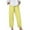 Yellow, variant on cfhntfmh Pajama Pants for Women Plaid Stretch Comfy Lounge Pants Drawstring Waist Pjs Bottoms with Pockets Sleepwear(Yellow,X-Large)