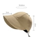 thumbnail image 2 of Sombrero ajustable de circunferencia de 56-60 cm, sombrero de pescador para mujer, sombrilla, gorra con circunferencia de cabeza grande, 2 of 5