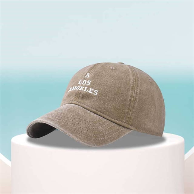 Alphabet Embroidery Solid Color Duck Hat Trend Personality Outdoor Print Breathable Mesh Hat