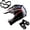 Shark Black Bundle, variant on 1Storm Youth Motocross Helmet BMX MX ATV Dirt Helmet HBOY Matt Star Pink + Goggles + MG Youth Pink Glove Bundle