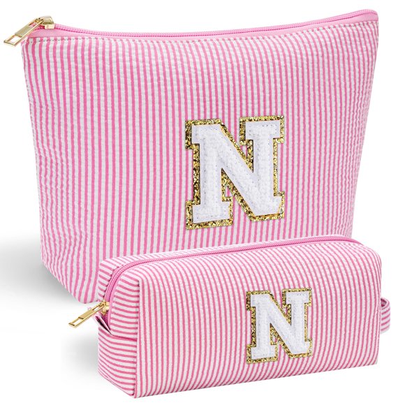 YOOLIFE - Bonita bolsa de maquillaje para mujer - Regalos personalizados para mujer - Neceser rosa para novia, dama de honor, esposa | Neceser de viaje para cosméticos para su mamá | Idea de regalo de