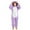 PurpleB, variant on Agkizg Boys Girls Winter Fleece Romper Snowsuit,Plushs Long Sleeve Hooded Jumpsuit,Soft Warm Thickened Loungewear Kids Fleece Bodysuit,5-6 Years