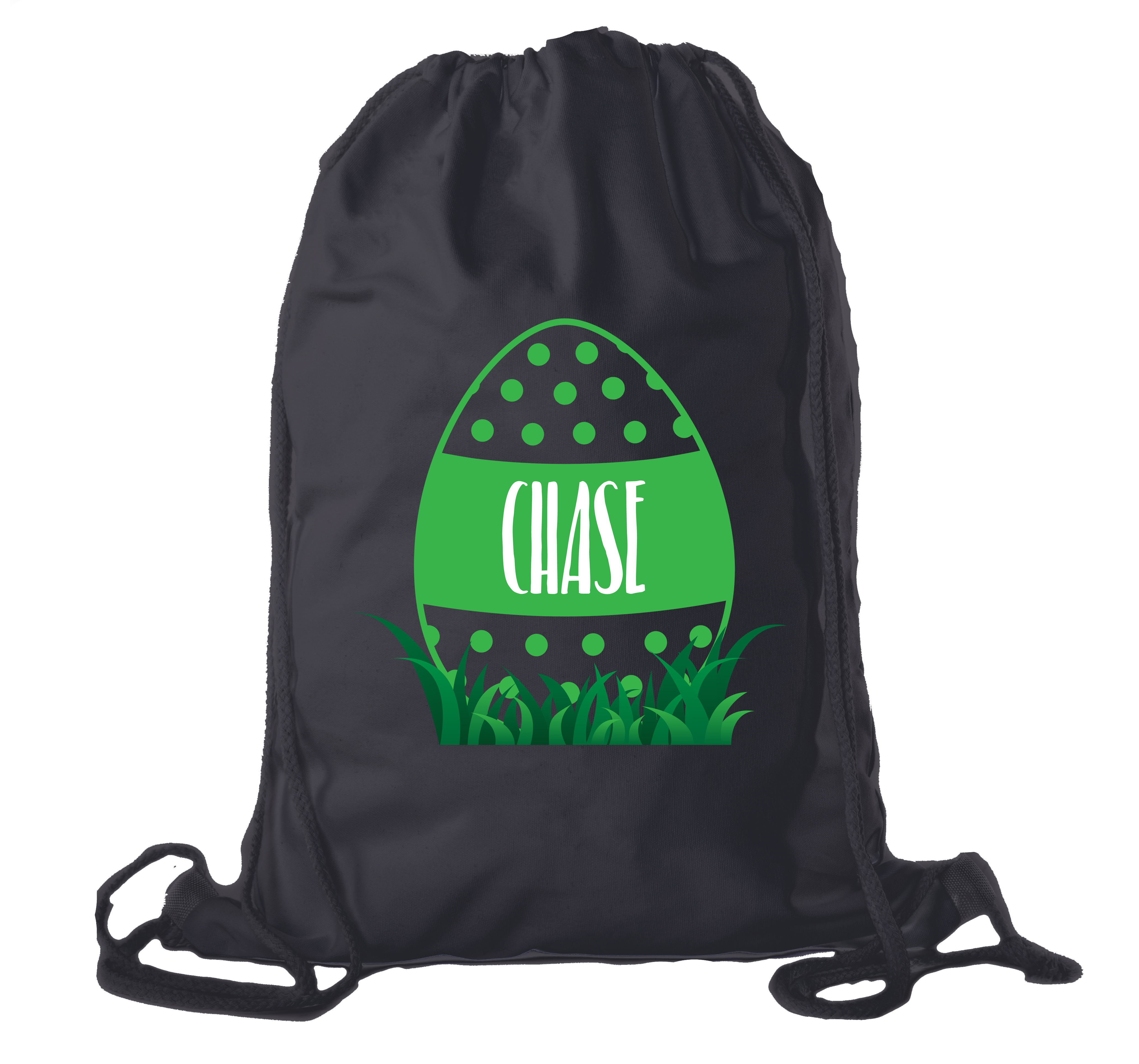 Personalized Easter Basket Bags, Cotton Drawstring Backpacks Custom