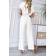 thumbnail image 3 of Mono Enterizo PRETTYGARDEN Blanco Cruzado con Escote en V Talla XL, 3 of 8