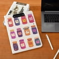 thumbnail image 5 of FORMRS A4 Clipboard Folder with Pen Holder Horizontal Foldable School Office Binder, Jam Jars, 5 of 9