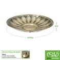 thumbnail image 2 of Achla BB-09-RM African Daisy Birdbath with Rail Mount Bracket, 2 of 2
