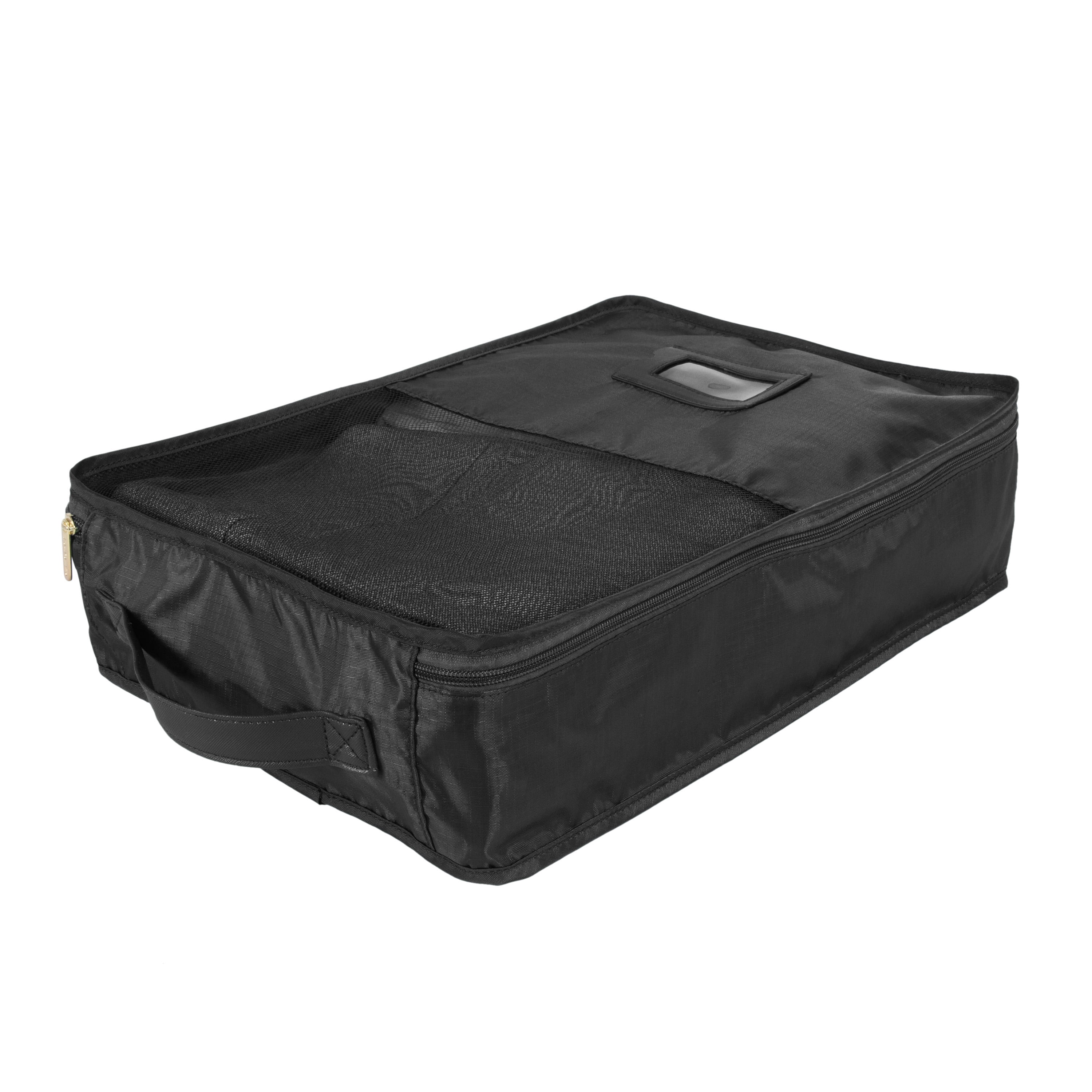 Ruby + Cash 6 Piece Deluxe Polyester Packing Set in Black