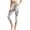Marbled, variant on HELLHERO Zebra Stripes Printed Capri Leggings with Pockets Yoga Pants for Women High Waisted Workout Leggings Athletic Yoga Capris for Sports, 2XL