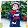 thumbnail image 5 of Bocaoying 6 Pairs Kid's Winter Magic Gloves, Full Fingers Stretchy Knitted Glovesfor Boys or Girls, Children Warm Wool Lined Gloves, Toddler Knitted Ski Mittens for Ages 3-10, 5 of 7