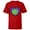 Red, variant on Marvel Hulk Avengers Heart Love Romantic Valentine’s Day - Short Sleeve T-Shirt for Kids - Customized-White