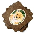 thumbnail image 2 of Carolines Treasures SS8726FC Shiba Inu Foam Coaster Set of 4 3 1/2 x 3 1/2 multicolor, 2 of 3