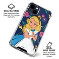 thumbnail image 2 of Skinit Disney Alice in Wonderland (animated) Floral Print iPhone 15 Clear Case, 2 of 4