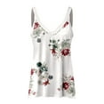 thumbnail image 2 of Mytrendy Women V-Neck Sleeveless Printed Casual Tunic Tank Tops, 2 of 4