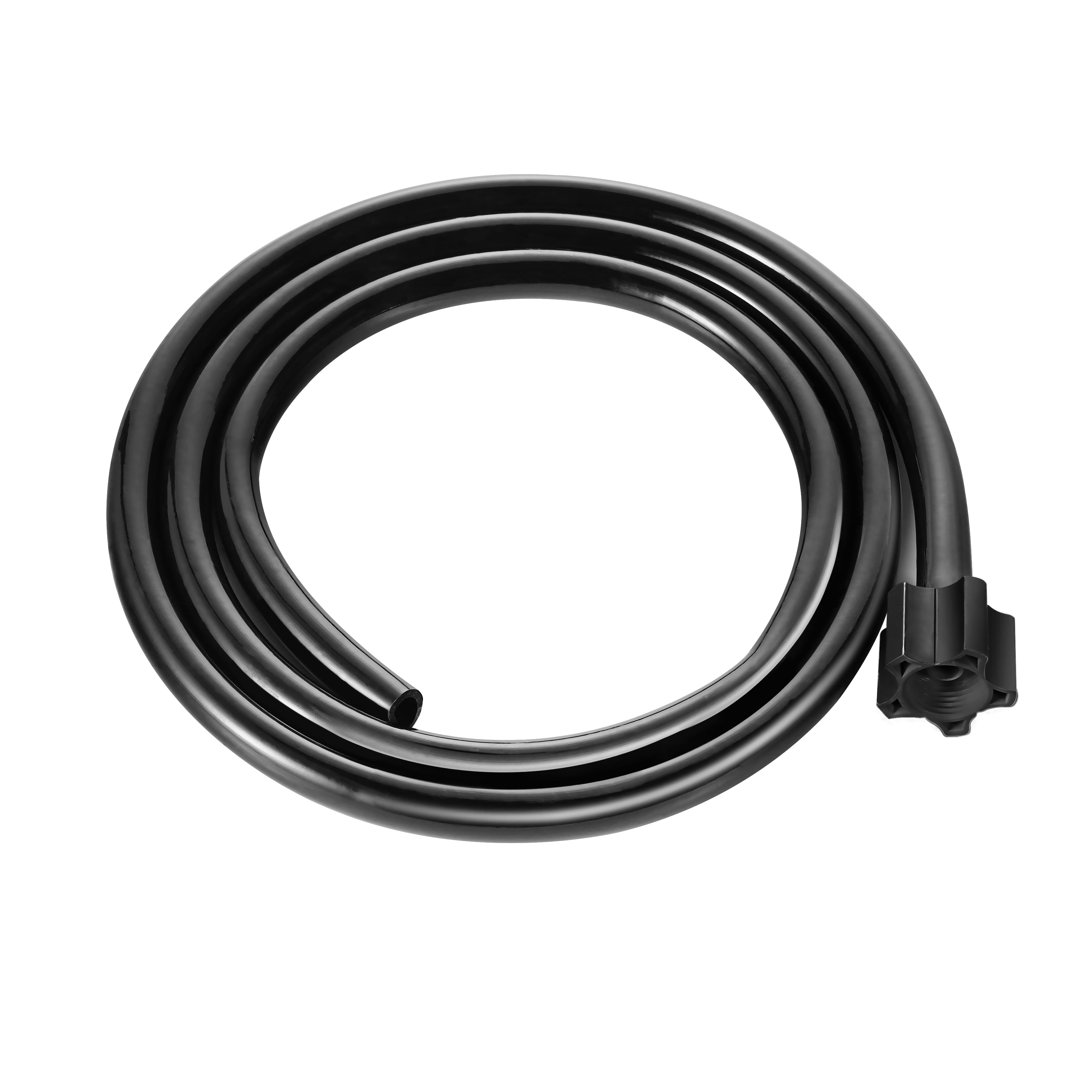 (4 pack) Midea Universal Dehumidifier Drain Hose, Adjustable Cord Length 6.5-feet Max, Black, 1 Piece Pack, Model MAADH02