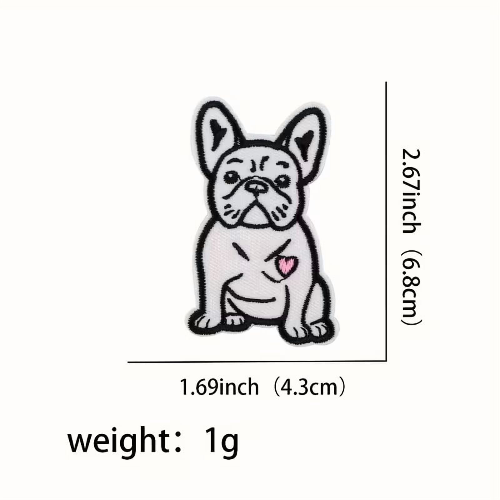 Pack of 3 embroidered iron-on patches for sewing, suitable for jackets and backpacks
