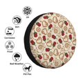 thumbnail image 4 of Balery Valentine'S Day Rose Cubiertas para Neumáticos - Protector Resistente para Neumáticos de Camioneta, SUV, Remolque, Camper y RV-16 inch, 4 of 6