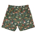 thumbnail image 7 of FORMRS Boys Swim Trunks Quick Dry Mesh Lining Beach Boardshorts, Sizes XS-XL, Forest Mushroom Pattern, 7 of 7