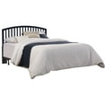 thumbnail image 6 of Hillsdale Carolina Wood Full/Queen Slatted Arched Headboard with Frame in Navy, 6 of 12