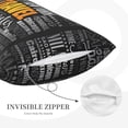 thumbnail image 5 of Bixox Travel Printed Pillow Protector,Super Soft Ideal for Home,Guests,Rentals - 16"x24", 5 of 8
