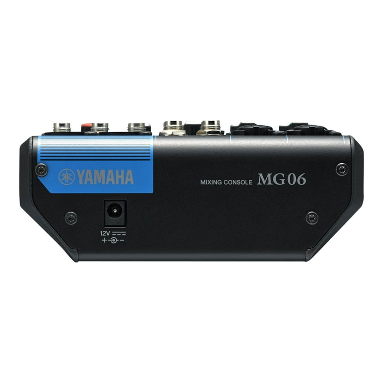 Yamaha MG06 Audio Music Electronic - 6-channel Analog Mixer