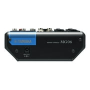 Yamaha MG06 - Analog mixer - 6-channel