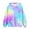 Light Blue, variant on Riecok Hoodies for Girls Long Sleeve Round Neck Cute Printed Kids Pullover Top Clothes for Girls and Boys Black 130