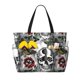 thumbnail image 1 of Fotbe Skulls Roses Bolsa de Viaje para Playa - Resistente al Agua, Bolsa Tote de Gran Capacidad y Ligera con 7 Bolsillos para Mujeres y Hombres, 1 of 7