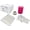 Pink, variant on Endure Wound Care Kit 1, First Aid Variety Pack That Includes, Non-Sterile Gauze Swab 4"x4" Pack of 100, 1 Roll of White Paper Tape, 10 Alcohol Prep Pads & 1 Cohesive Bandage (White Cohesive Wrap)