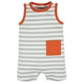 thumbnail image 3 of Onesies Brand Baby Boy Short Sleeve and Sleeveless Rompers, 3-Pack, Sizes 0/3 Months - 24 Months, 3 of 9