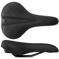 WTB Comfort Saddle - Steel, Black, Wide